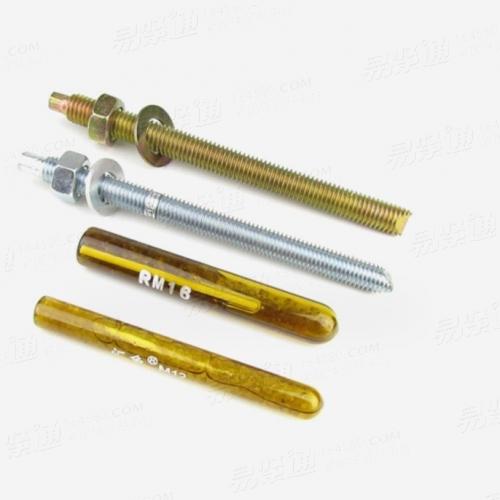 建筑幕墙用不锈钢化学螺栓JB4757 M20*260高强度镀锌化学螺栓 配胶水