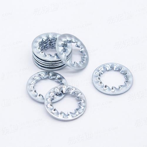 DIN6798鍍鋅內鋸齒鎖緊墊圈 J型廠家現貨直銷
