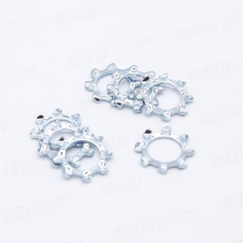 DIN6797鍍鋅外齒鎖緊墊圈 - A型廠家現(xiàn)貨直銷