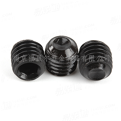 碳鋼45H發黑六角凹端緊定細牙螺釘ANSI/ASMEB18.3