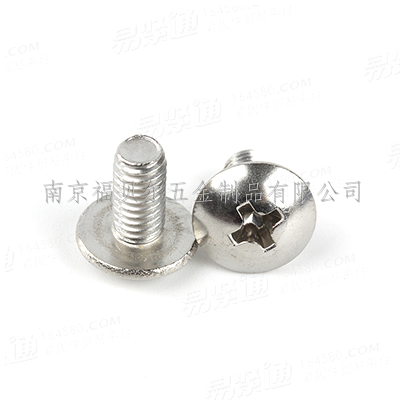 304不鏽鋼 十字槽大扁頭螺釘JISB1111T