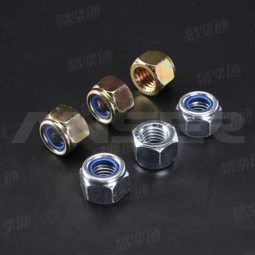 DIN982非金屬嵌件鎖緊厚螺母 廠家直銷