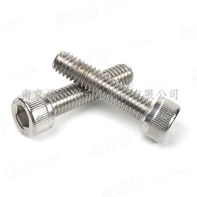 304不锈钢A2-70内六角圆柱头螺钉全牙滚花DIN912