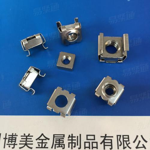 M4 全不鏽鋼籠式螺母卡式螺母YJT3015 機櫃螺母 卡簧螺母 滑動螺母