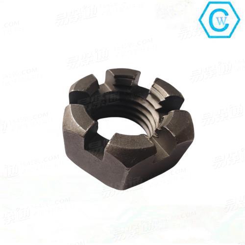 DIN935六角开槽螺母