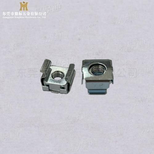 YJT3015卡式螺母 四方浮動螺母 籠式卡扣螺帽 卡扣鐵片螺母