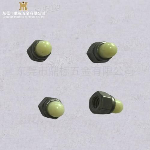 螺母廠家直銷GB802.5非金屬嵌件 六角鎖緊蓋形螺母 焊接型