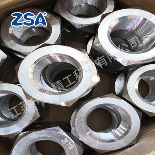 Inconel 718高温合金六角螺母特材紧固件
