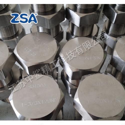 2205 2507 S31803 1.4462 S32750六角螺柱美制公制螺丝