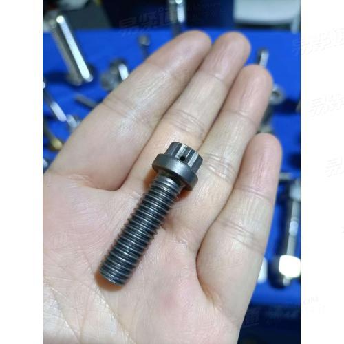 航空螺丝 减轻孔螺栓 12角法兰螺栓