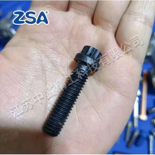12角法蘭面螺釘 MJ螺紋 帶保險絲孔