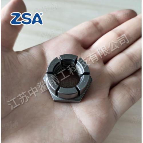 Monel alloy K-500六角开槽螺母