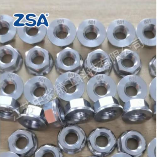 Inconel 601, UNS N06601, DIN EN 2.4851 六角法兰螺母