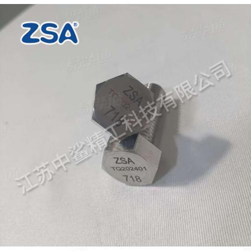 Inconel 718 六角螺栓 螺母