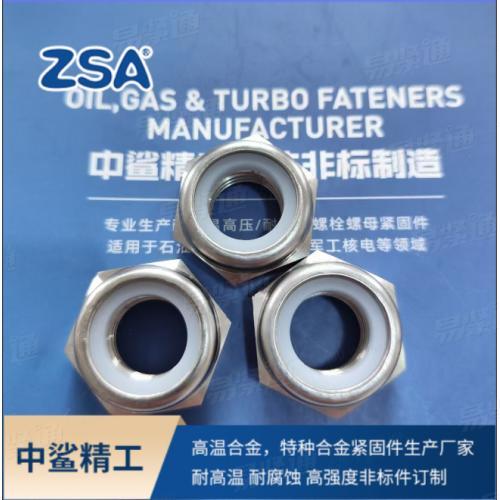 不锈钢316 尼龙锁紧螺母