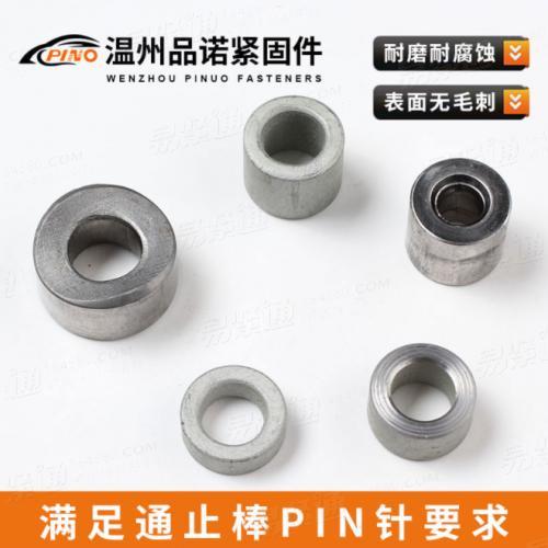 廠家定制不鏽鋼軸套耐磨套襯套隔套軸承套套管圓柱内孔内徑3456mm