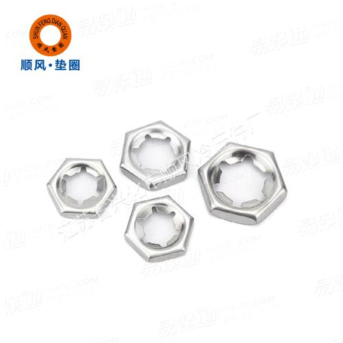 GB805不锈钢扣紧螺母DIN7967、UNI8835厂家直销非标来图定制