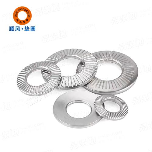 JB4340不锈钢滚花碟形垫圈专业不锈钢垫圈厂家