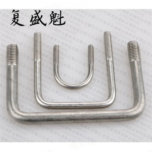 ASME美标 18.31.5 - 2011 【U型螺栓, 方角 (F468, F593, F1554, A307, A193/A193M, A320/A320M, SAE J429)】