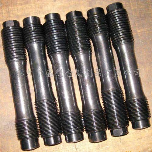 GB国标 13807.2 - 2008 【腰状杆螺柱连接副 SD 型一一短螺纹和定位端（两端均配罩螺母）】