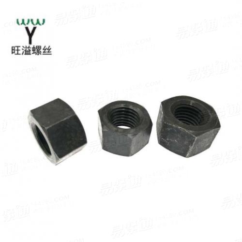 厂家直销外六角螺母外六方高强度8级六角螺母发黑螺母规格齐全GB52