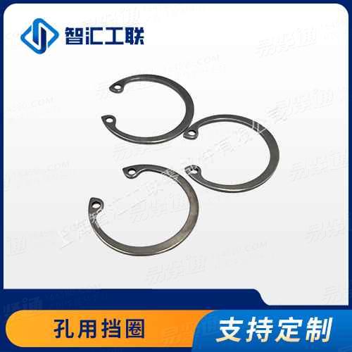 YJT7019英制倒角型孔用挡圈 - N1302/NJB 规格M1.375-M10