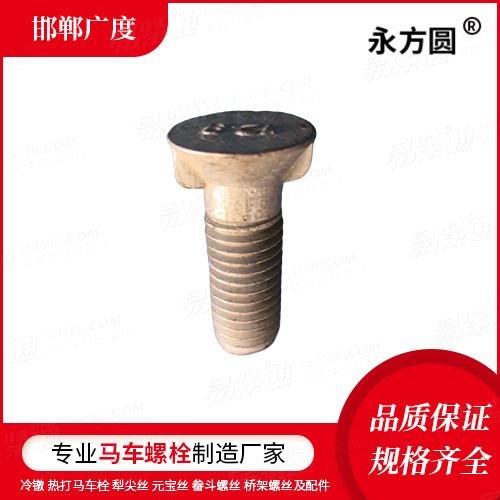 專業馬車螺栓廠家DIN11014農業機械用，米制螺紋、精制沉頭雙榫螺栓