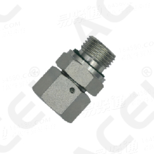 ISO 8434-1-SWOSDS-E 帶旋轉螺母直通RAD-ED圈 英制