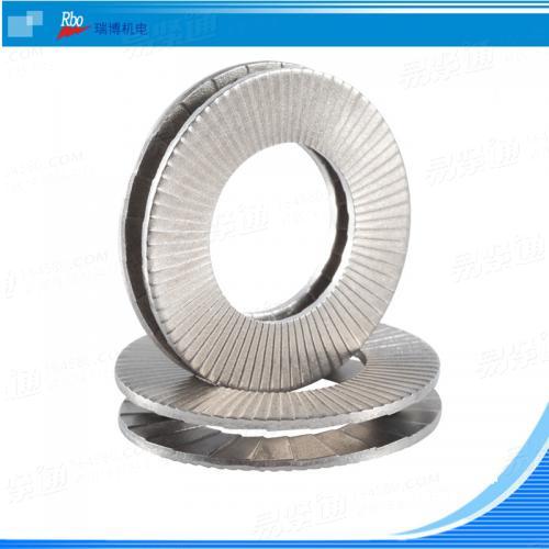 DIN25201专业防松动垫圈 垫片8 金属 不锈钢垫片 双面齿防松防滑