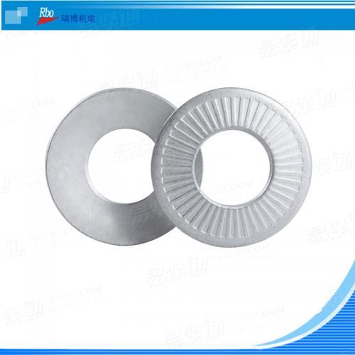 生产锁紧垫圈 NFE25-511 M12 达克罗 压纹锥形垫片 防滑垫圈