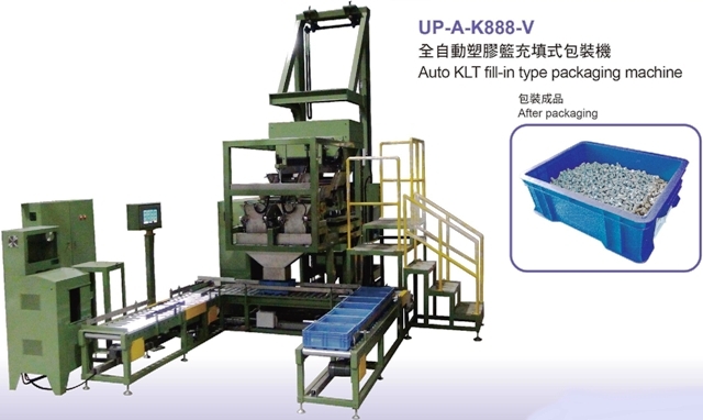 全自動塑膠籃充填式包裝機