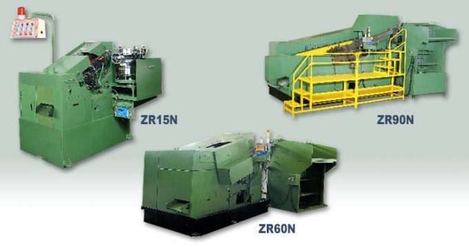 自動輾牙機 (ZR系列, 90º 送料系統, 外部傳送式)