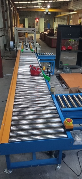 人工包装自动封箱打包流水线