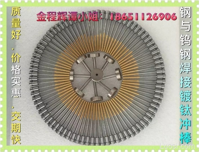 钢与钨钢焊接镀钛冲棒