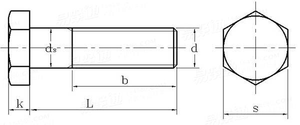 CNS  3123 - 1987 粗制六角頭螺栓 C級