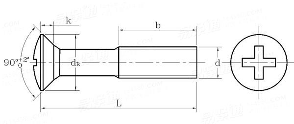 QJ  2378 - 1992 十字槽半沉头螺钉