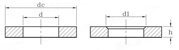 NF E 25-518 - 1987 機械用加厚平墊 A級