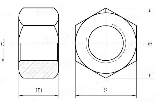 ZH  300 (H17) - 2009 高压管用螺母 (H17)