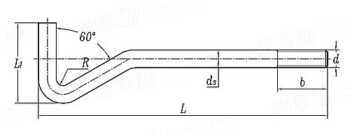 JIS B 1178 (LA) - 2009 地脚螺栓 LA型