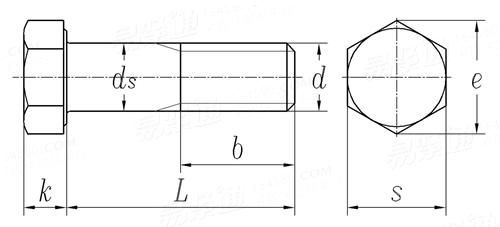 CNS  3124 - 1987 鋼結(jié)構(gòu)用六角頭螺栓