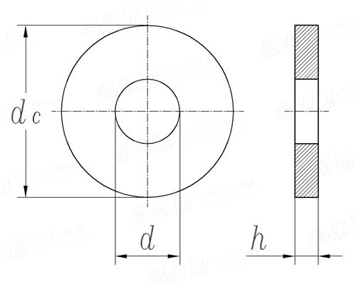 JIS B 1220 - 2010 地腳用平墊