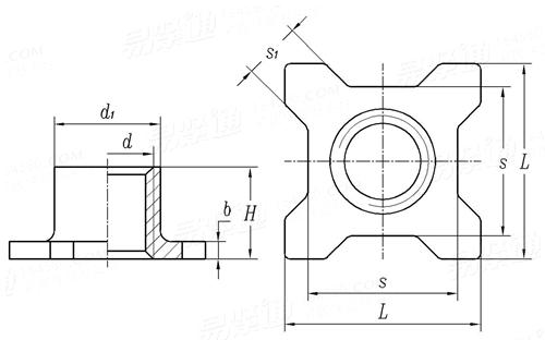 GB  938 - 1988 遊動自鎖螺母