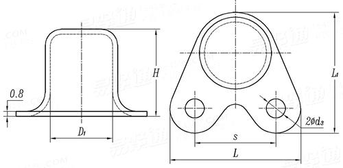 GB  941 - 1988 角形托闆自鎖螺母保護罩