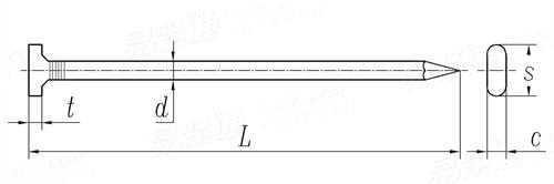 GB  27704 (N) - 2011 T形頭膠排鋼釘