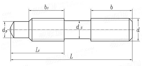 JB /T 1308.15 - 1999 PN 250MPa 階端雙頭螺柱