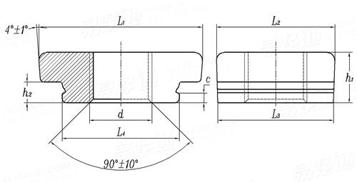 QC /T 611 - 1999 沖壓螺母