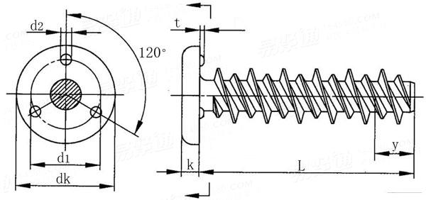 Q  2A8 塑料用焊接螺釘