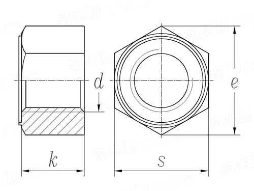 TB /T 2347 - 1993 钢轨用接头螺栓和绝缘接头螺栓用10级六角螺母
