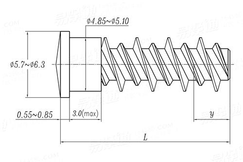 QC /T 881 - 2011 塑料用焊接螺柱