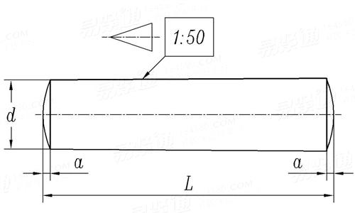 GB  117 - 1986 圓錐銷